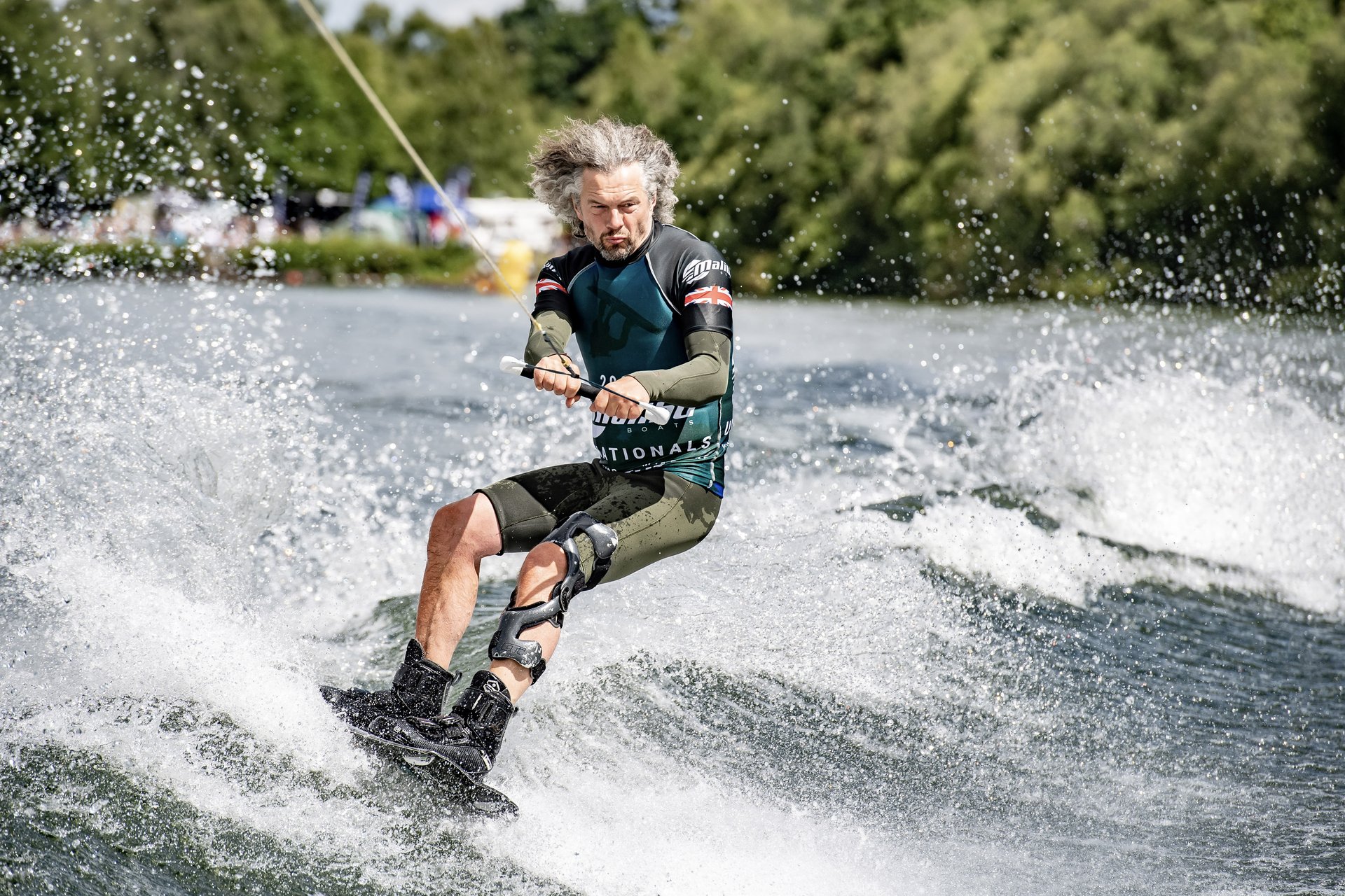 Mark Osmond at the 2022 Malibu Boats UK Wakeboard And Wakesurf Nationals